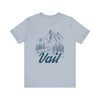 Vail, Colorado Graphic Tee - Mountain Illustration Vail T Shirt