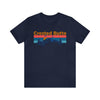 Crested Butte, Colorado Shirt - Mountain Sunset Unisex Crested Butte T-Shirt