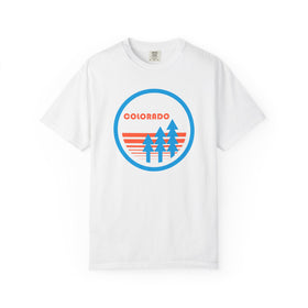 Colorado T Shirt, Comfort Colors Cotton 100% Cotton Trees Tee