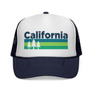 California Retro Trees Trucker Hat - Vintage Style California Cap-4