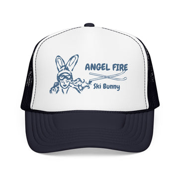 Buy navy-white-navy Angel Fire, New Mexico Ski Bunny Trucker Hat