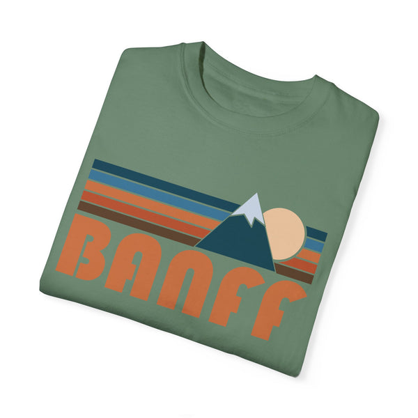 Banff, Canada Graphic Tee, Comfort Colors Retro Unisex Banff T shirt, Mountain Adventure Shirt
