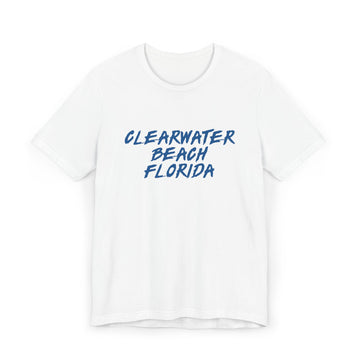 Clearwater Beach T-Shirt | 100% Cotton Retro Florida Tee
