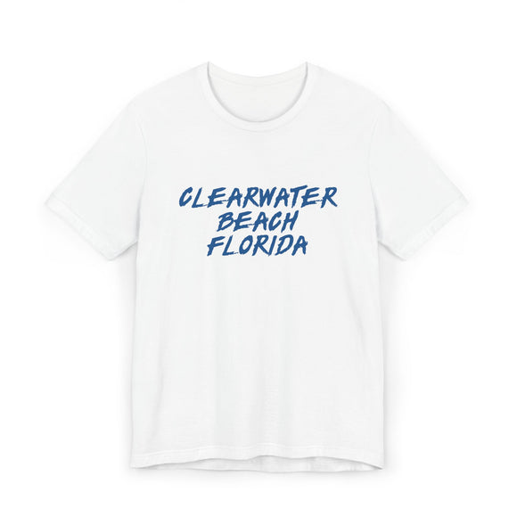 Clearwater Beach T-Shirt | 100% Cotton Retro Florida Tee