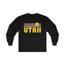 Utah Long Sleeve Shirt - Retro Unisex Shirt-3