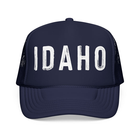 Idaho Trucker Hat - Idaho Cap - Block Letter