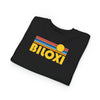 Biloxi, Mississippi Toddler Sweatshirt - Retro Sun Biloxi Toddler Crewneck Sweatshirt