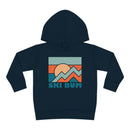 Ski Bum Toddler Hoodie - Unisex Ski Bum Toddler Sweatshirt-3