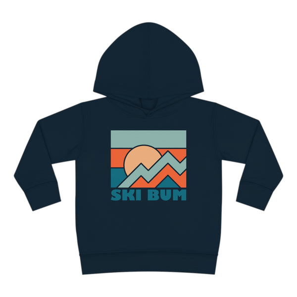 Ski Bum Toddler Hoodie - Unisex Ski Bum Toddler Sweatshirt