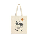 Malibu, California Tote Bag - Cotton Canvas Malibu Bag-1