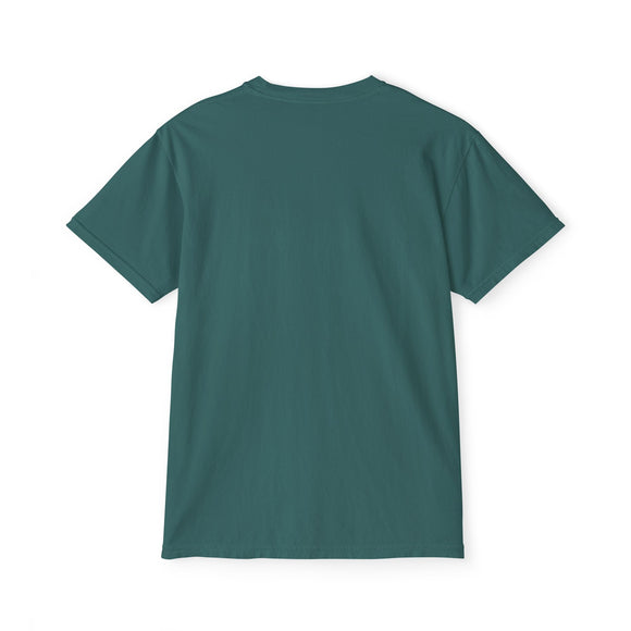 Montana Pocket Tee Shirt, Garment-Dyed Shirt, Mountain Graphic Tee, Comfort Colors