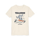 Telluride, Colorado Yeti Snowboard Youth Tee - Kids Skiing Shirt-1