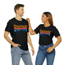 Denver, Colorado Shirt - Mountain Sunset Unisex Denver T-Shirt-30