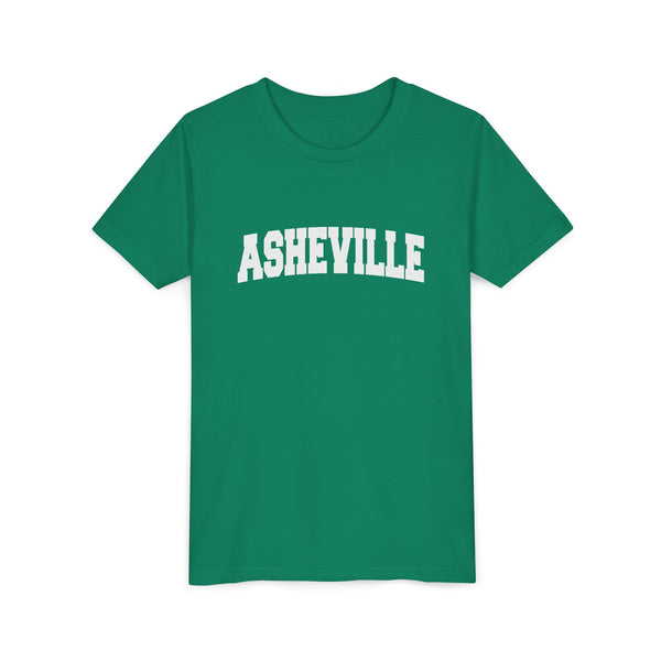 Asheville, North Carolina Youth Graphic Tee - Kids Asheville T Shirt