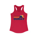 Ouray, Colorado Women's Racerback Tank Top - Mountain Lover Sleeveless Shirt, Women's Ouray Hiking Tank-4