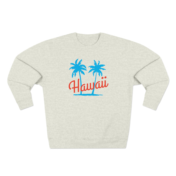 Premium Hawaii Sweatshirt - Retro Unisex Sweatshirt