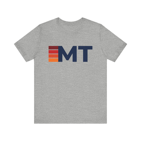 Montana Retro Stripes T-Shirt | Montana State Tee