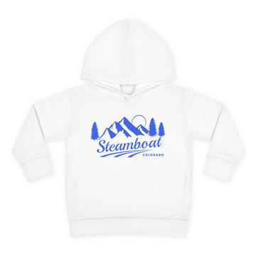 Steamboat, Colorado Toddler Hoodie - Unisex Mountain Steamboat Pullover Sweatshirt, Kids Hooded Jumper, Colorado Souvenir