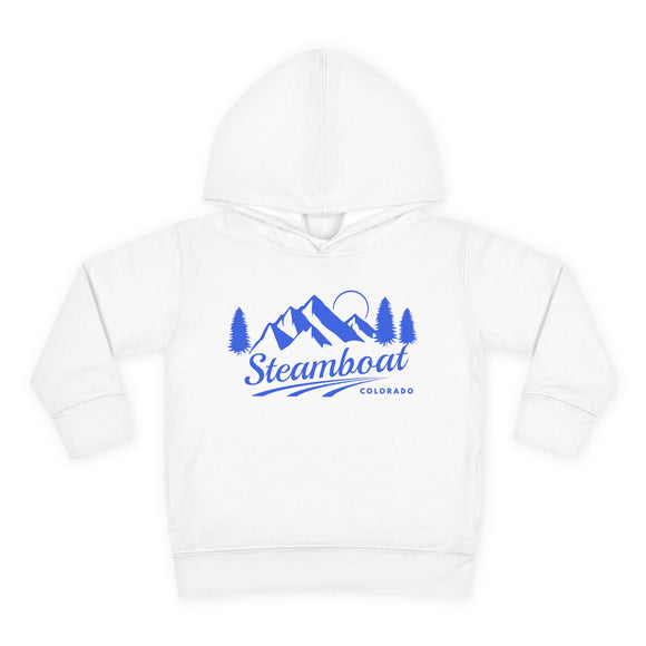 Steamboat, Colorado Toddler Hoodie - Unisex Mountain Steamboat Pullover Sweatshirt, Kids Hooded Jumper, Colorado Souvenir