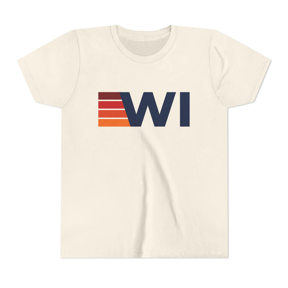 Wisconsin Youth Tee - Retro WI T-Shirt