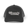 Missouri Snapback Trucker Cap - Embroidered Missouri Hat