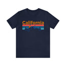 California T-Shirt - Mountain Sunset Unisex California Shirt-7