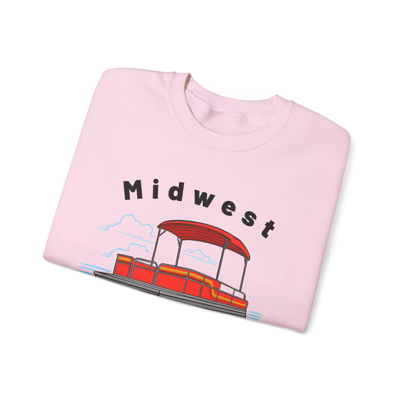 Midwest Sweatshirt - Pontoon Boat Sweatshirt
