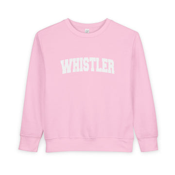 Buy pink Whistler, Canada Sweatshirt - Whistler Toddler Crewneck Sweatshirt