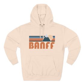 Banff, Canada Hoodie - Retro Mountain Unisex Sweatshirt
