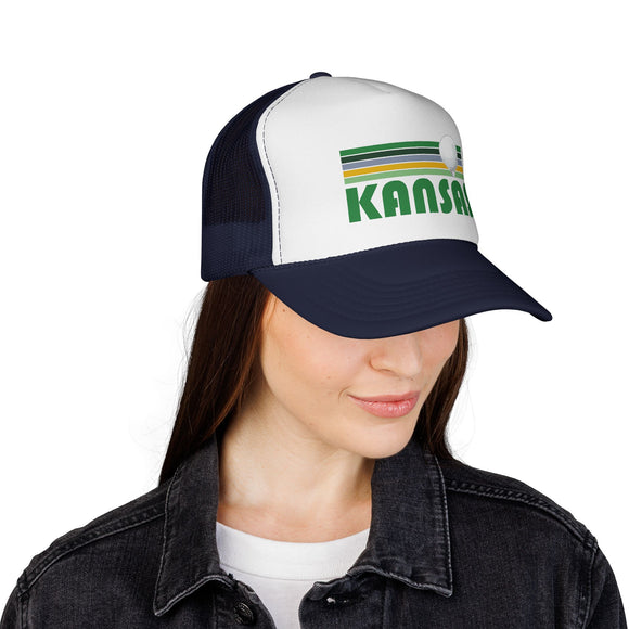 Kansas Retro Kansas Trucker Hat
