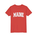 Maine Youth Graphic Tee - Kids T Shirt-19