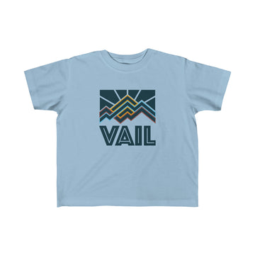 Buy light-blue Vail, Colorado Toddler T-Shirt - Toddler Vail Shirt