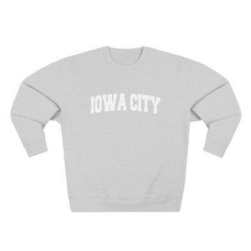Premium Iowa City, Iowa Retro Graphic Sweatshirt - 0