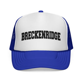 Buy royal Breckenridge, Colorado Collegiate Style Trucker Hat