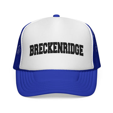 Buy royal Breckenridge, Colorado Collegiate Style Trucker Hat