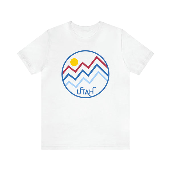 Utah T-Shirt - Retro Mountain Unisex Utah Shirt