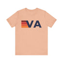 Virginia Retro Stripes T-Shirt | Virginia State Tee-1