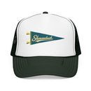 Shenandoah National Park Pennant Trucker Hat — Vintage Foam Mesh Cap-4