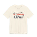 Wyoming Après-ski T-Shirt - Vintage Mountain Graphic Tee-1