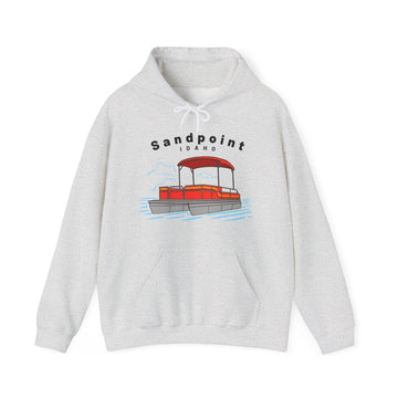 Sandpoint, Idaho Hoodie - Unisex Ski Lift Sandpoint - 0