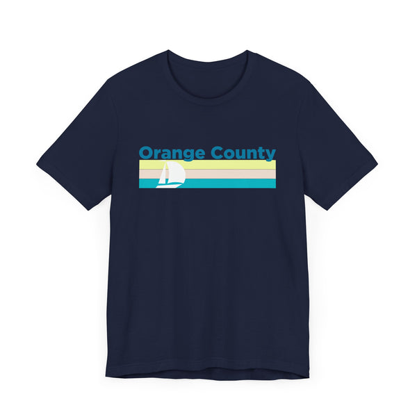 Orange County, California T Shirt - Sailboat Graphic Tee