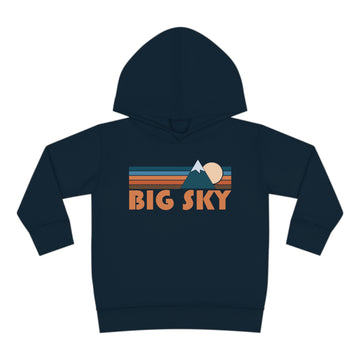 Big Sky, Montana Toddler Hoodie - Unisex Big Sky Toddler Sweatshirt