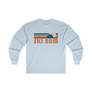 Ski Bum Long Sleeve Shirt - Retro Unisex Ski Bum Long Sleeve Tee-1