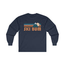 Ski Bum Long Sleeve Shirt - Retro Unisex Ski Bum Long Sleeve Tee-8