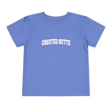 Crested Butte, Colorado Toddler Graphic Tee - Kids Crested Butte Vacation T-Shirt - 0