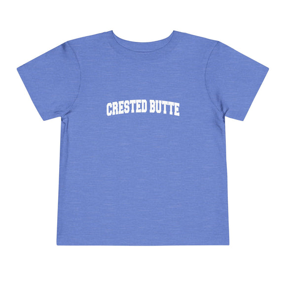 Crested Butte, Colorado Toddler Graphic Tee - Kids Crested Butte Vacation T-Shirt