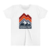Vermont Youth Shirt - Retro Mountain Vermont Kid's T-Shirt