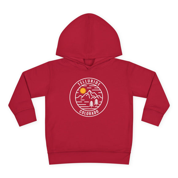 Telluride, Colorado Toddler Hoodie - Unisex Telluride Toddler Sweatshirt