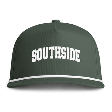 Buy moss Southside Embroidered Rope Hat - Vintage Sunwashed Rope Cap, Comfort Colors