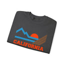 California Sweatshirt - Mountain California Crewneck Sweatshirt-16